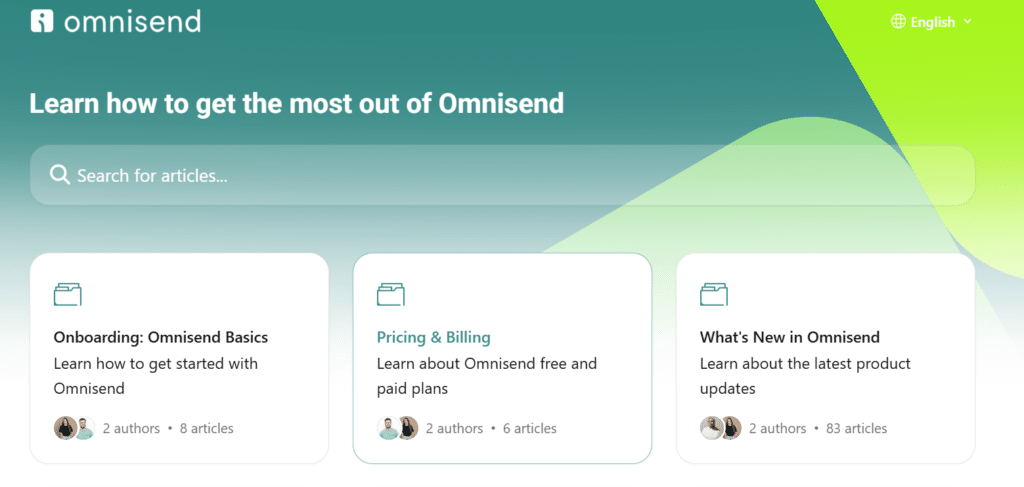Omnisend Customer Support